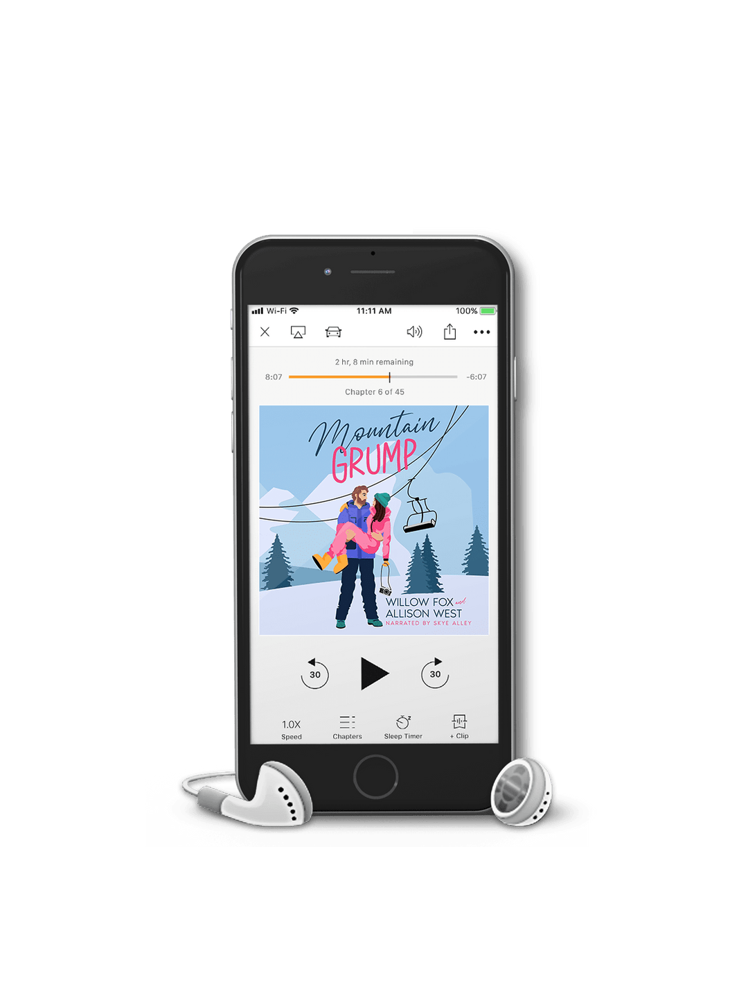 Author Willow Fox audiobooks Mountain Grump (audiobook)