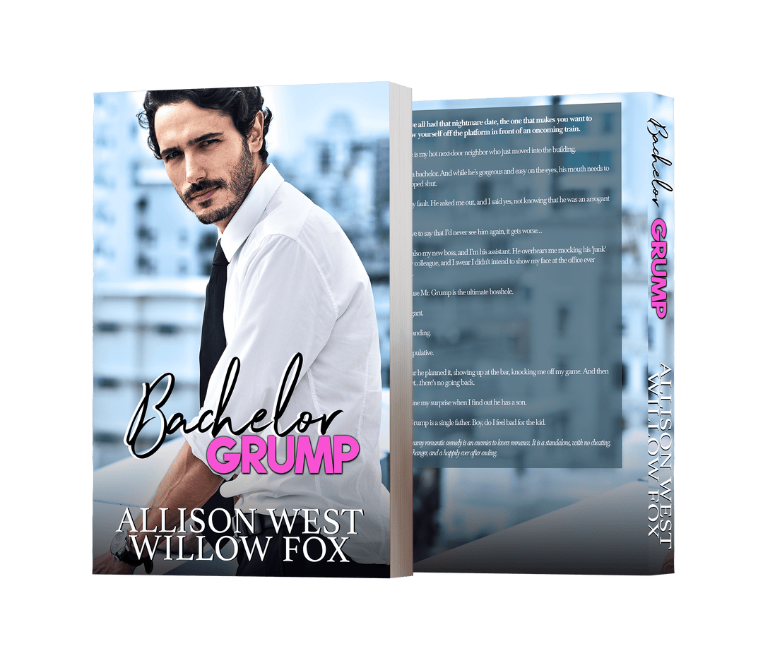 Author Willow Fox Book Bachelor Grump: (Model) Special Edition