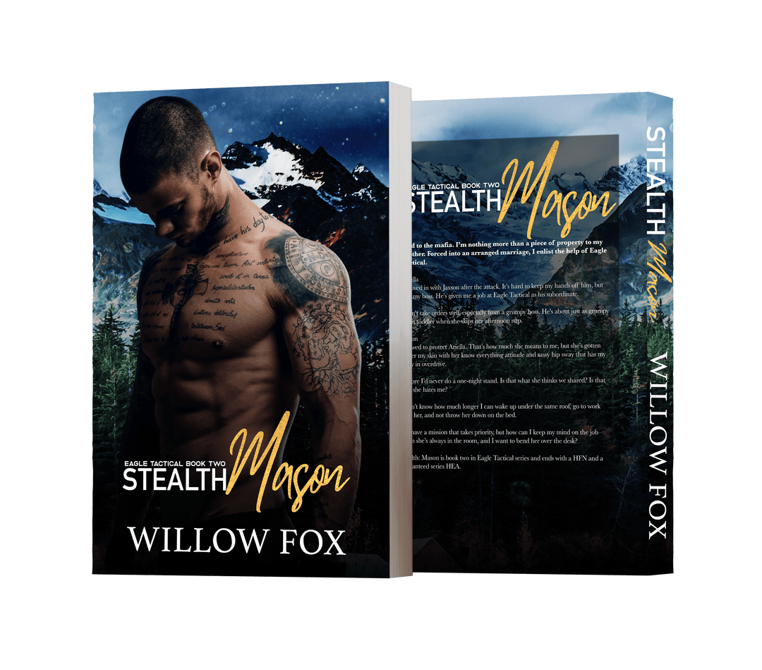 Author Willow Fox Book Stealth: Mason (Model) Special Edition