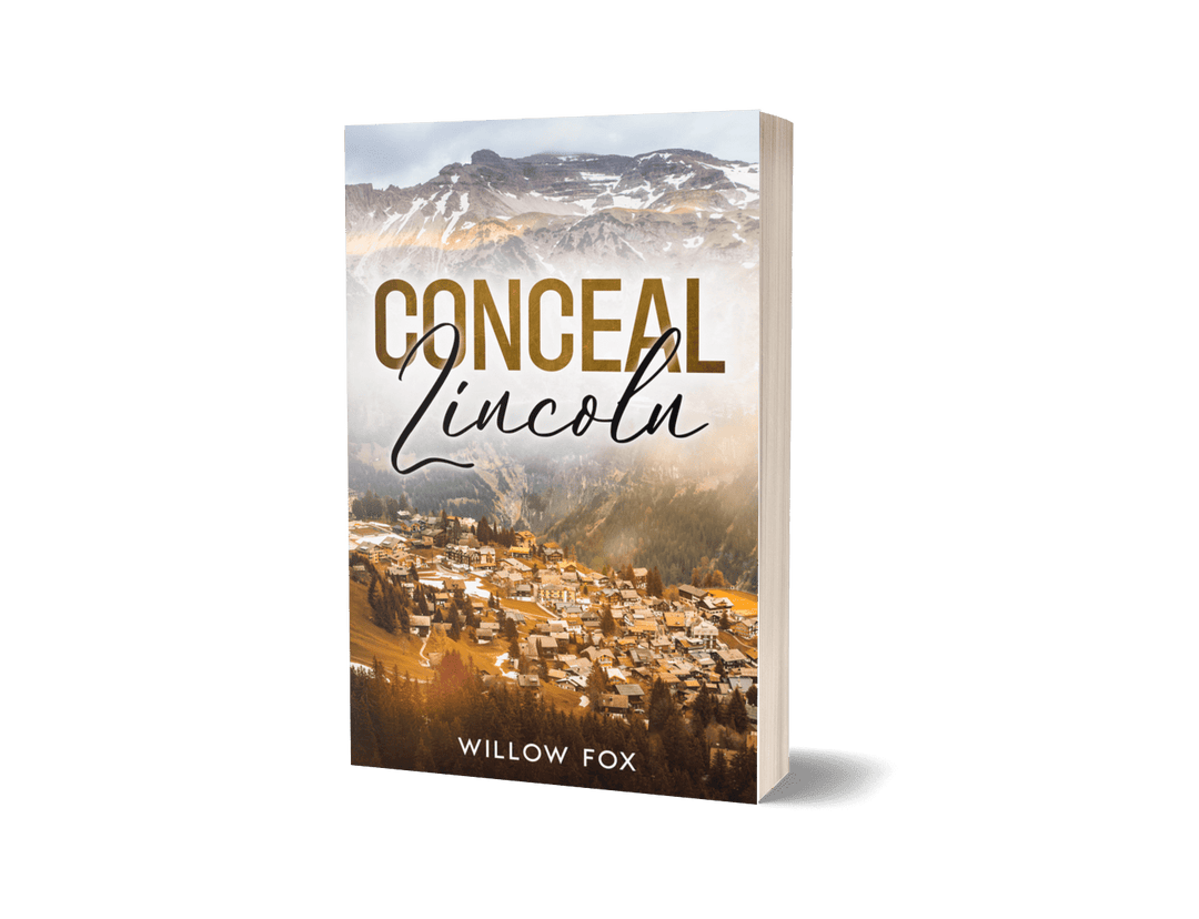 Author Willow Fox paperback Unsigned Paperback Conceal: Lincoln (paperback)