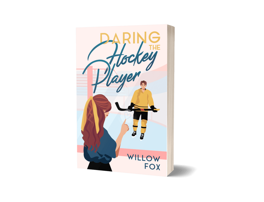 Author Willow Fox paperback Unsigned Paperback Daring the Hockey Player (paperback)